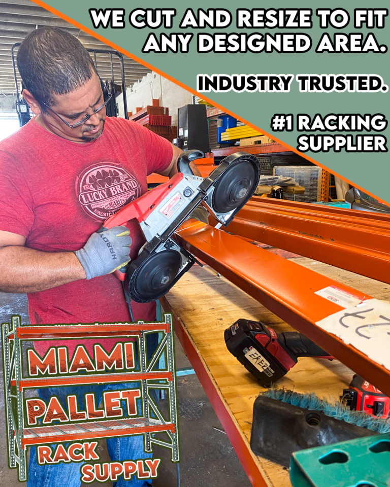 Miami Pallet Rack Supply Commercial Warehouse Shelving Company